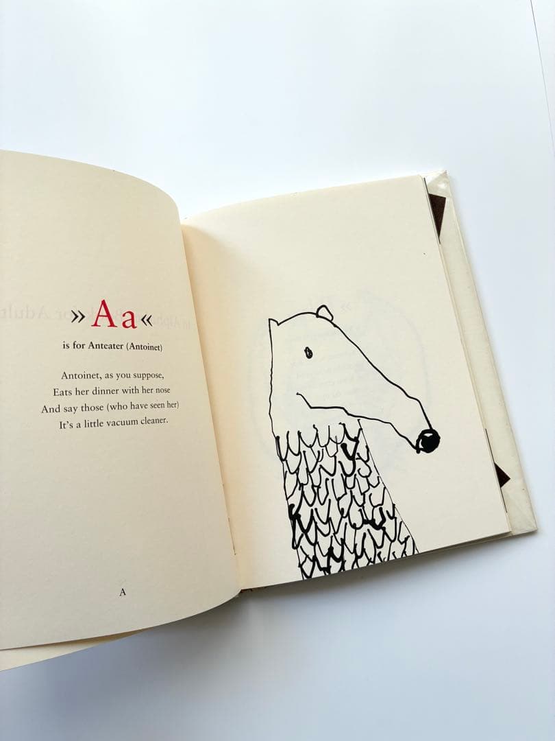洋書「AN ALPHABET BOOK FOR ADULTS」