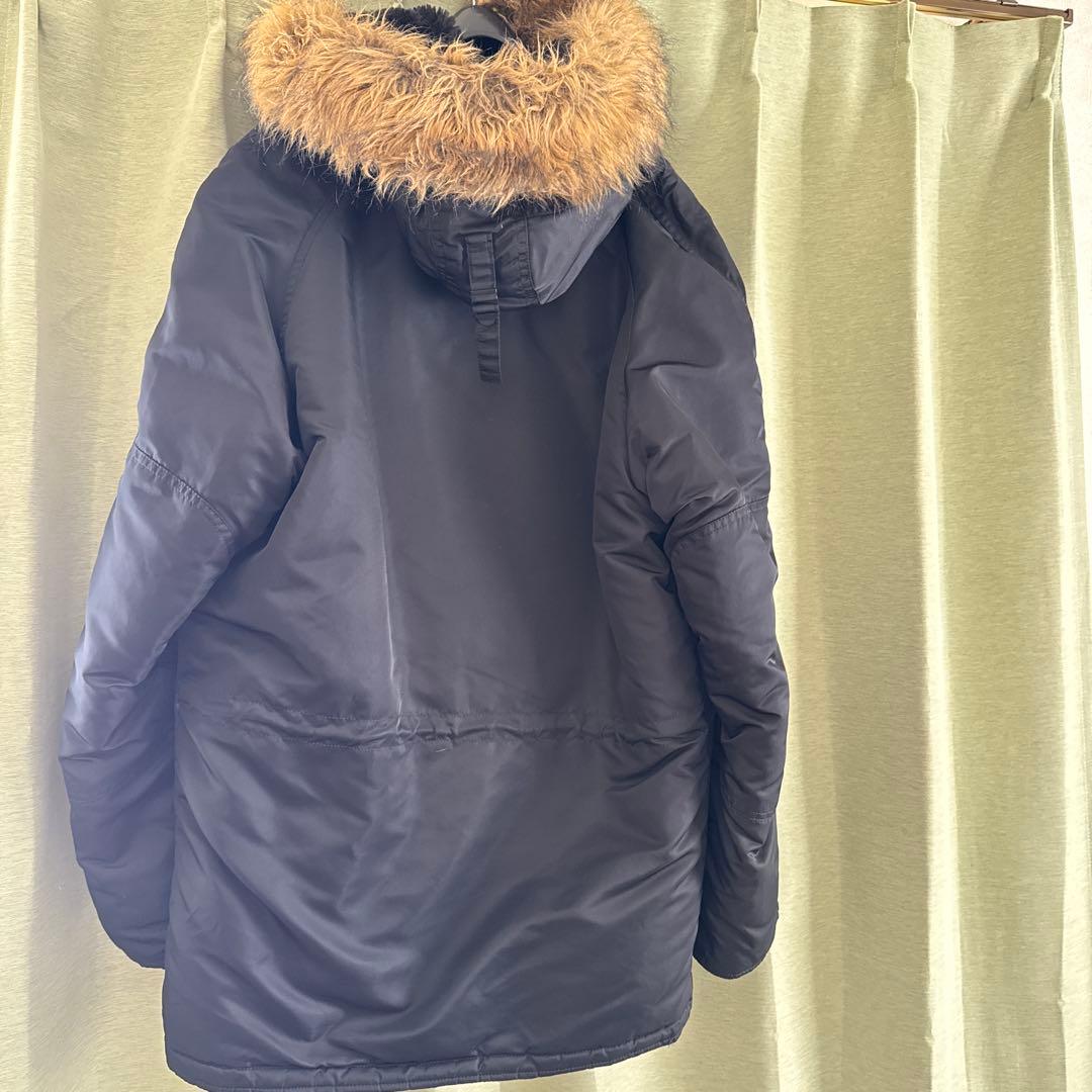ALPHA INDUSTRIES モッズコート ネイビー M