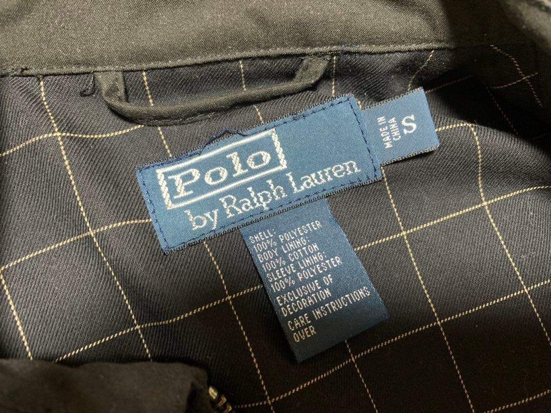 ラルフローレン　90S スイングトップ　サイズS チェック裏地　美品