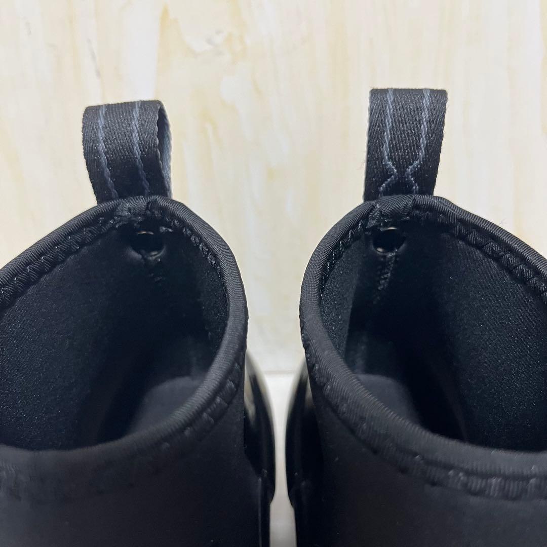 極美品　HUNTER レインブーツ　REFINED MID HEEL GLOSS