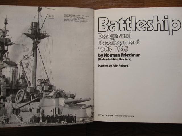 洋書 Battleship Design and Development 1905