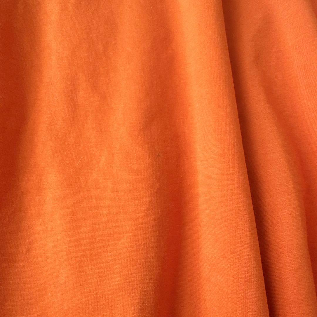 希少カラー✨フォクシー ストレッチフレアワンピース テニスガーデン オレンジ S