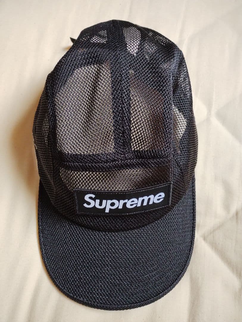 Supreme 23SS Mesh Cordura Camp Cap 極美品