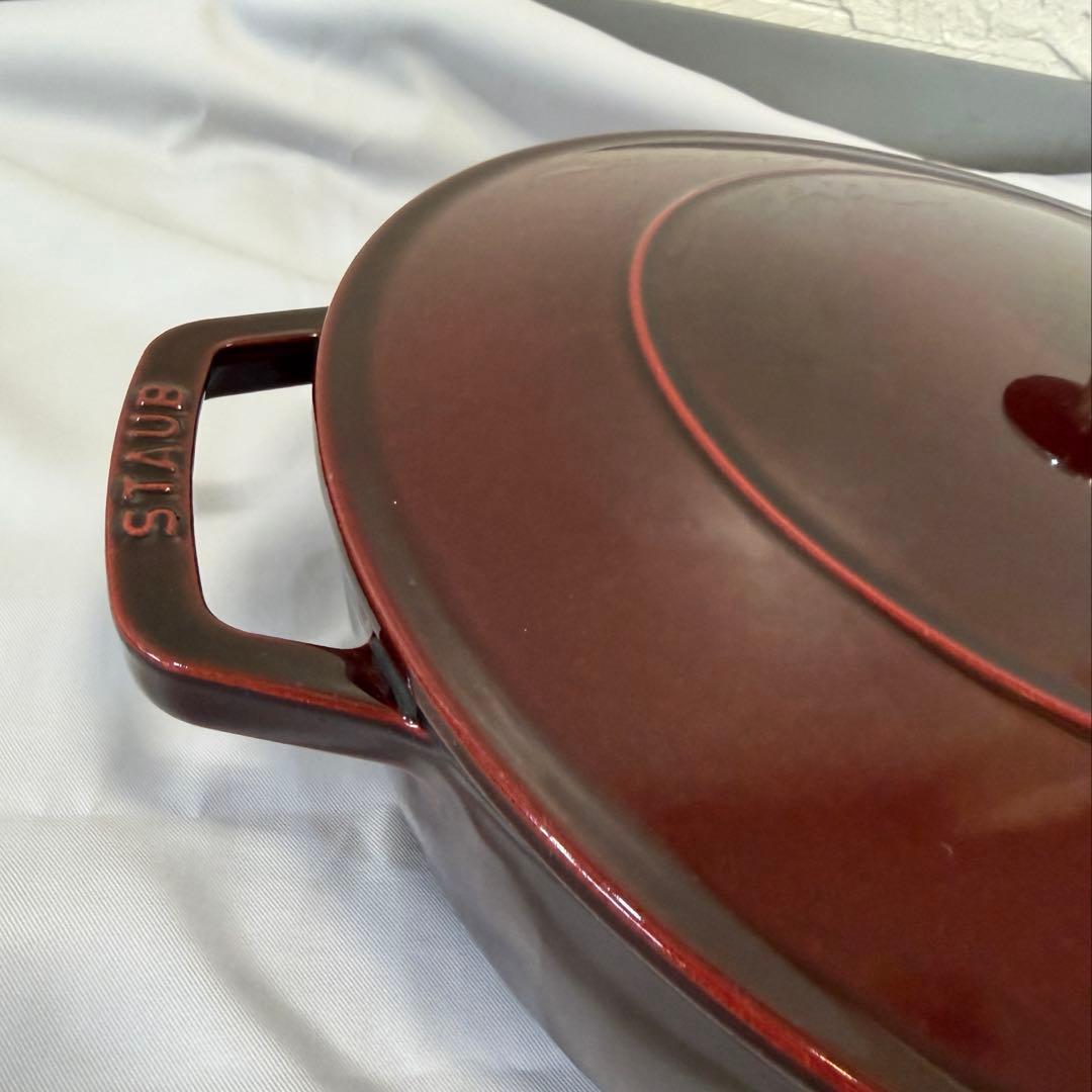 STAUB ストウブ ブレイザーソテーパン 28cm 限定色グレナディンレッド