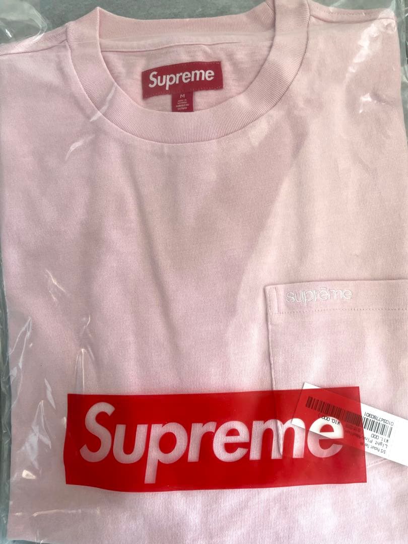 M. Supreme S/S Pocket Tee Pink Tシャツ