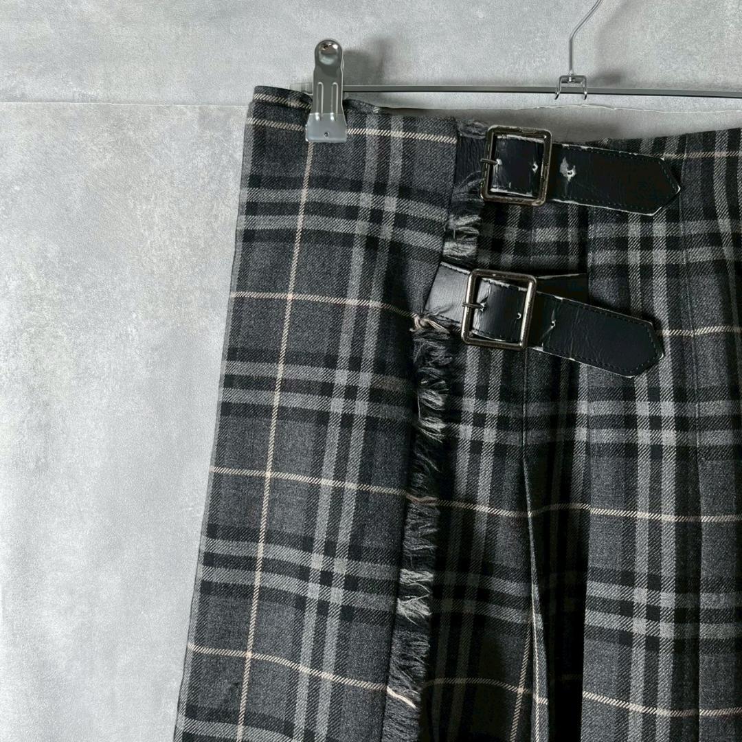 BURBERRY バーバリー ノバチェック キルト ロング スカート N682