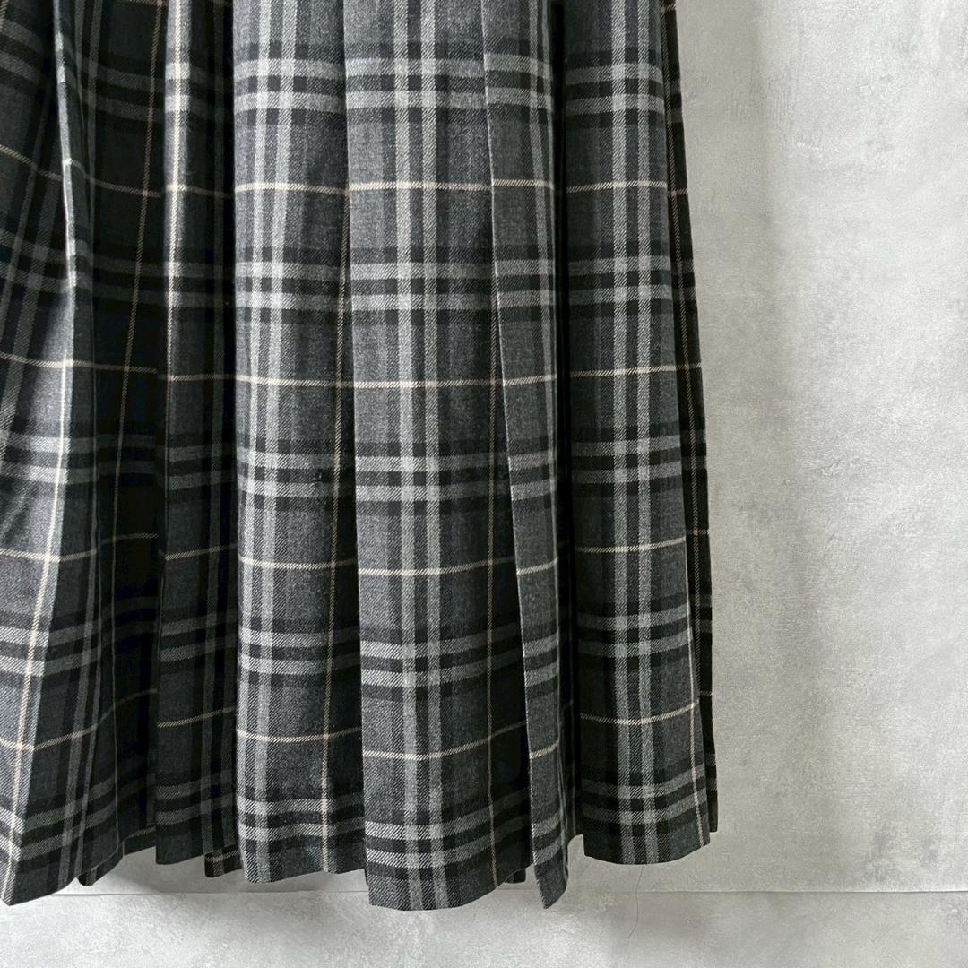 BURBERRY バーバリー ノバチェック キルト ロング スカート N682