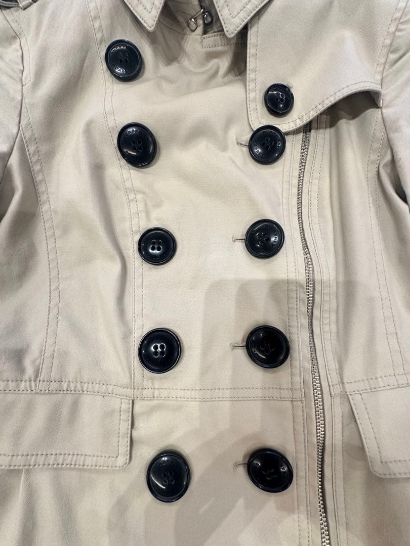 本物，美品！BURBERRY ベージュ トレンチコートS~M