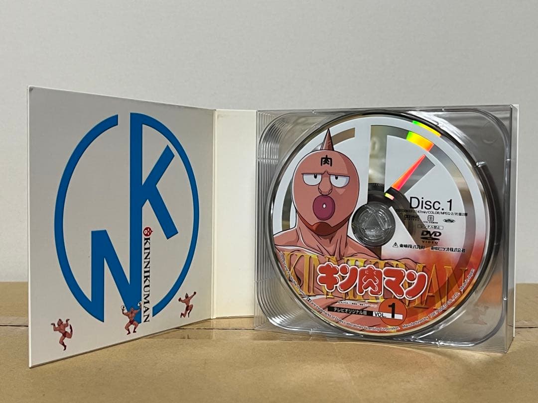【p-man】キン肉マン コンプリートBOX DVDのみ キンケシ欠品