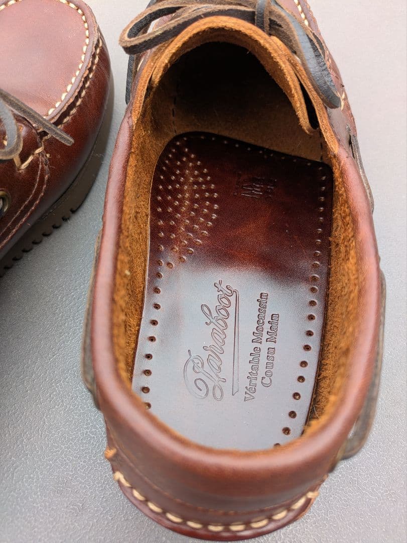 美品！ Paraboot Barth パラブーツ バース デッキシューズ 25