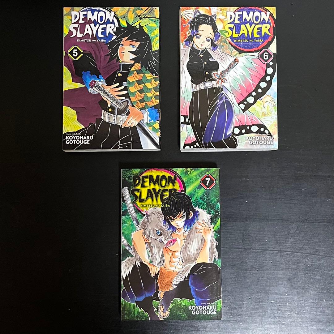 鬼滅の刃 英語版DEMON SLAYER 1〜7巻セット
