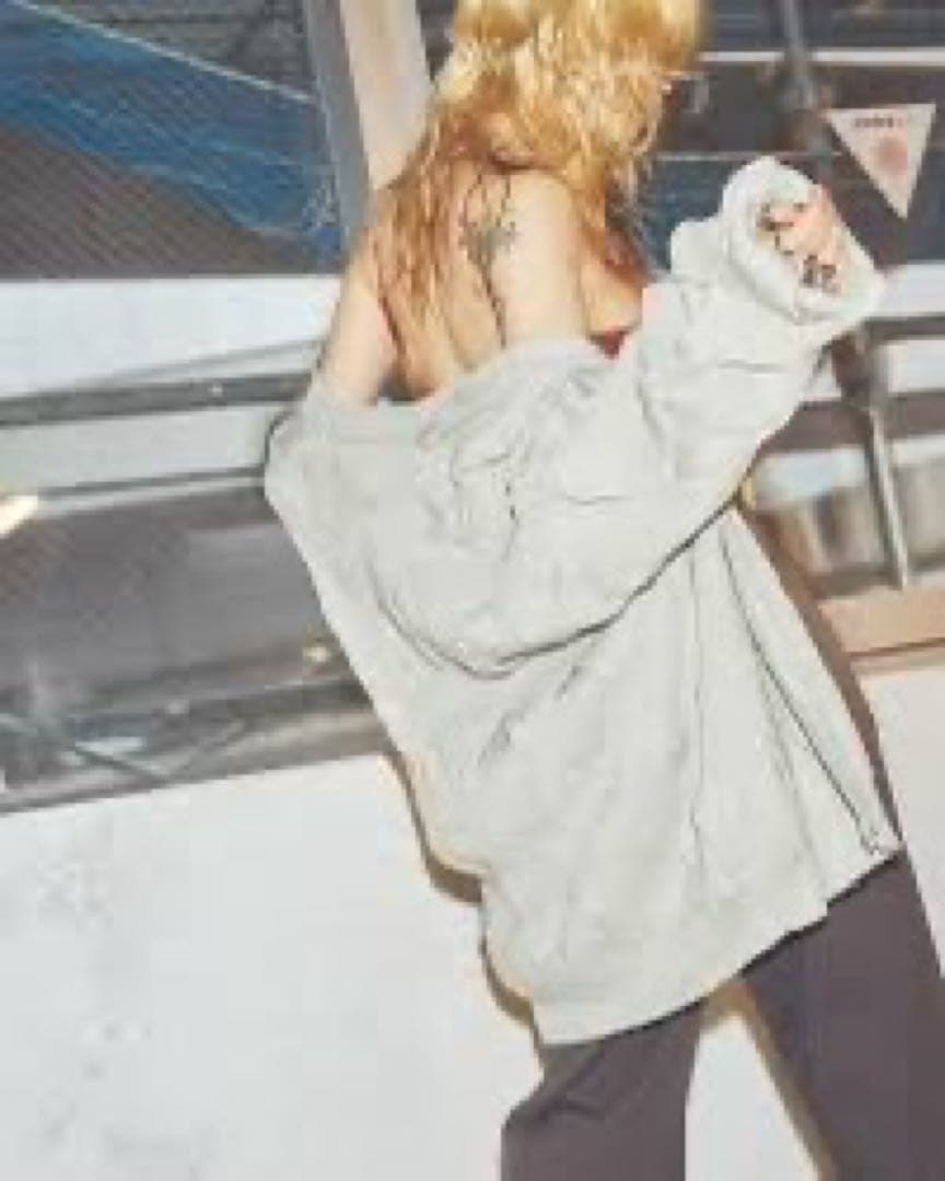 K*i様 juemi Rhombus Plated Cardigan gray