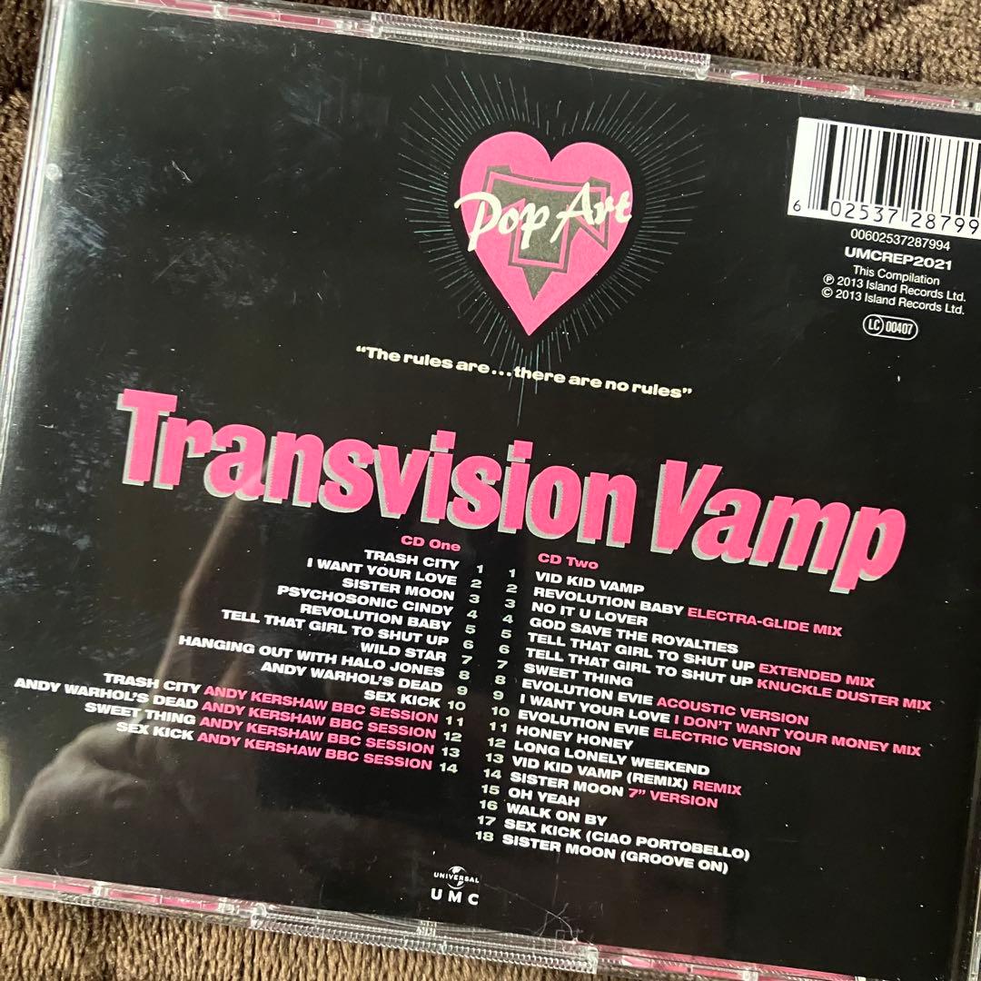 Transvision Vamp リマスター Pop Art 2CD