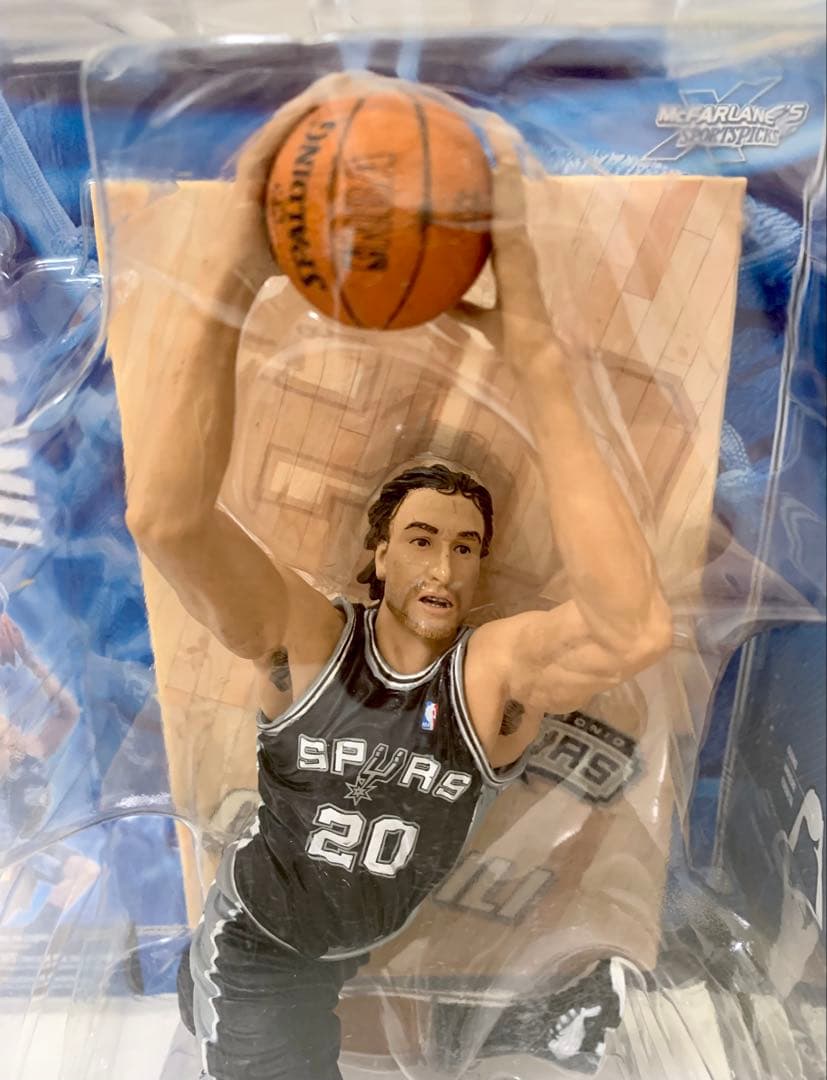 Mcfarlane マクファーレン NBAフィギュア マヌ・ジノビリ