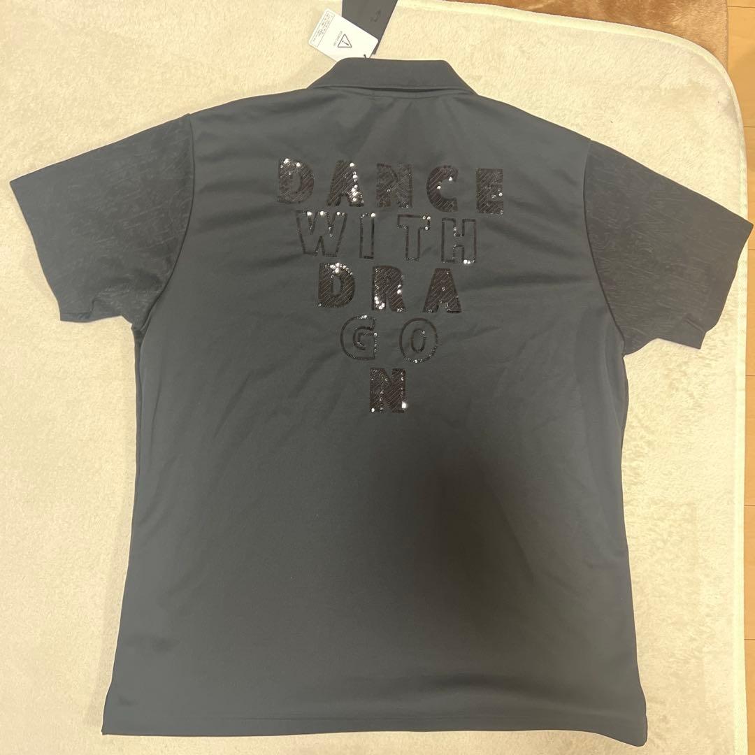 【新品】 DANCE WITH DRAGON ゴルフウェア メンズ ポロシャツ
