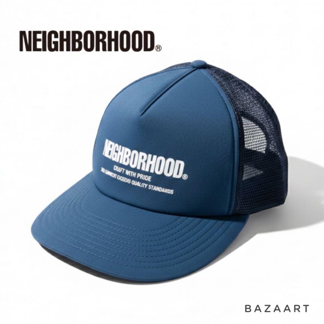 NEIGHBORHOOD ネイバーフッド メッシュキャップ ネイビー タグ付き
