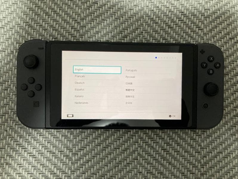 Nintendo Switch 本体グレー + 付属品 + 箱