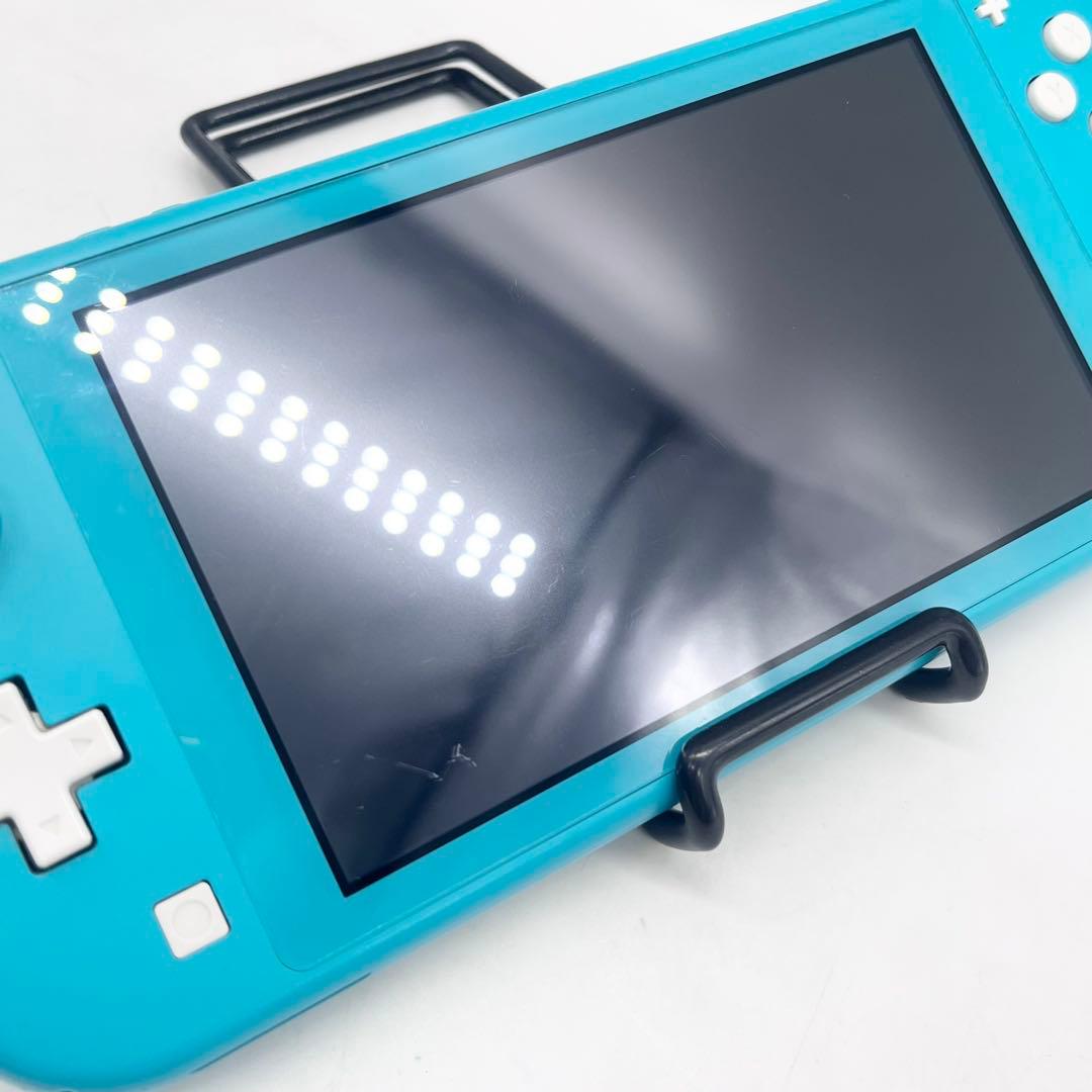 【箱付き・液晶美品】Switch Lite ターコイズ 本体 動作良好 任天堂