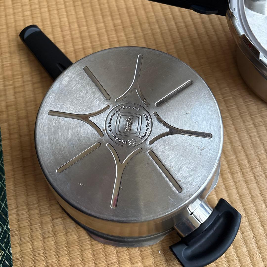 フィスラー 圧力鍋 ビタビットプレミアム 3.5L セット