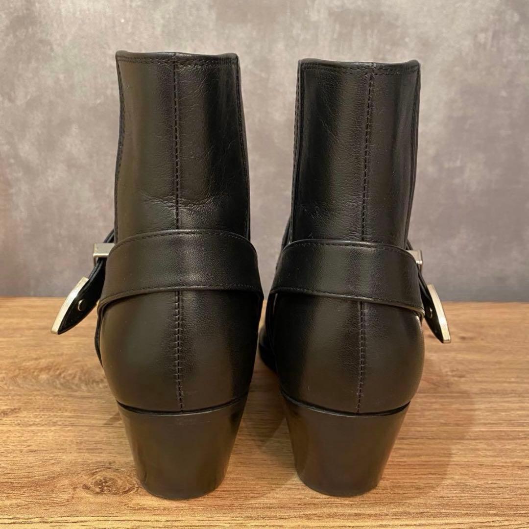 極美品✨ ダイアナ ショートブーツ 2way サイドゴア スタッズ 23.5 黒