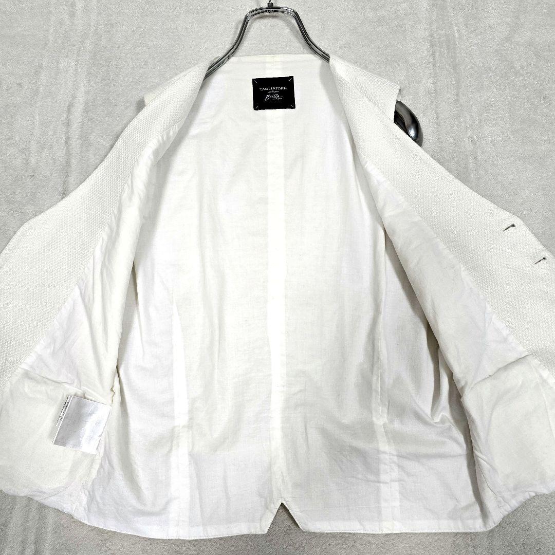 タリアトーレ TAGLIATORE Brilla ベスト ジレ リネン 44