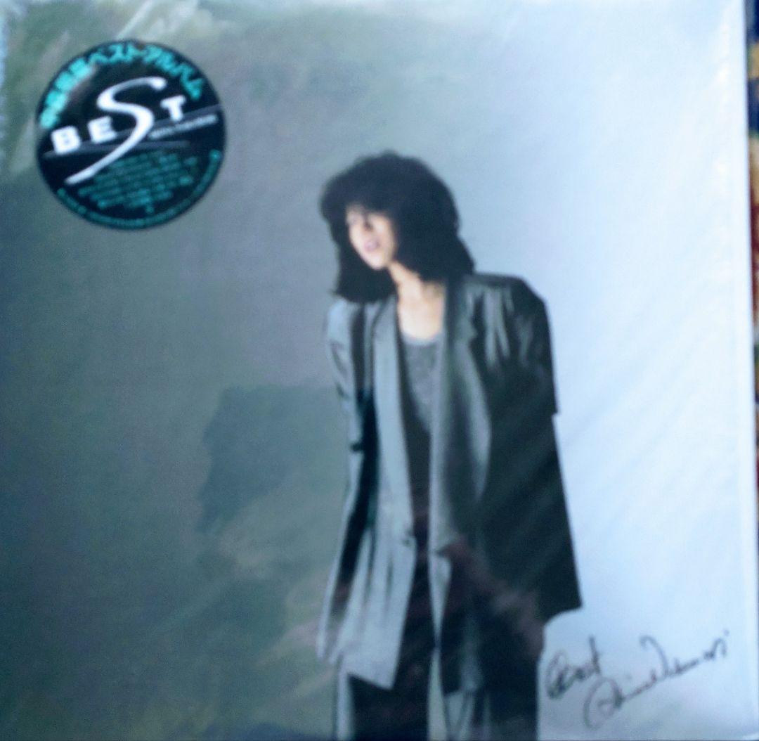 中森明菜 アルバムレコード4枚と非売品ポスターセット
