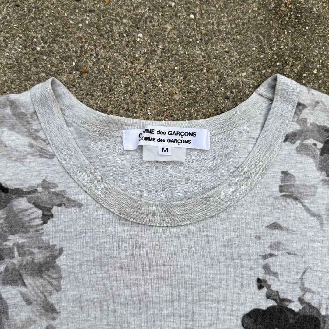 AD2012's COMME des GARCONS 花柄 Tシャツ コムコム