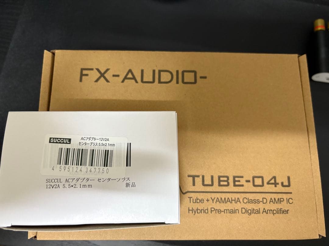 超美品【電源アダプター付き】FX-AUDIO TUBE 04J
