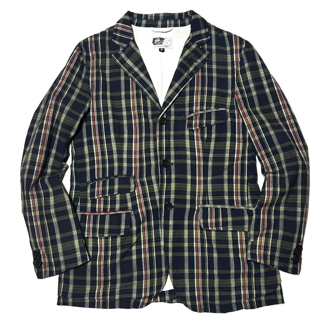 ENGINEERED GARMENTS マドラスチェックコットンジャケット S