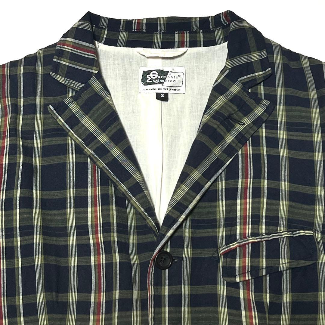 ENGINEERED GARMENTS マドラスチェックコットンジャケット S