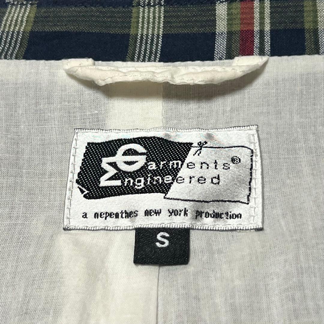 ENGINEERED GARMENTS マドラスチェックコットンジャケット S