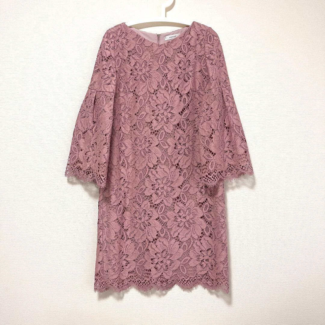 ADORE レース ワンピース ピンク