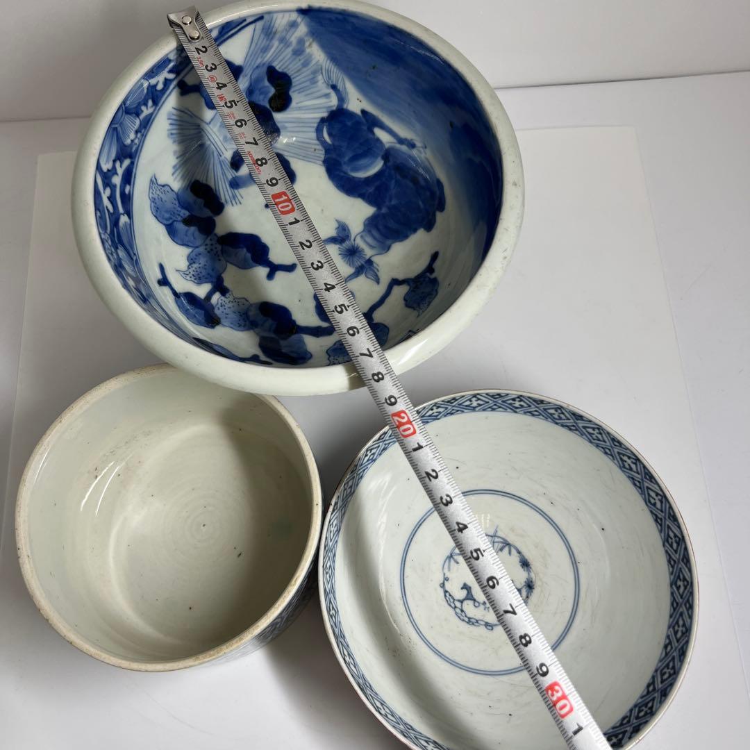 古伊万里色々7点　直径8.8~18㎝　東Y7-1022①