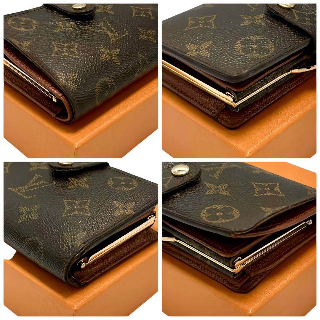 本日限定価格‼️ルイヴィトン　モノグラム　がま口　折財布　ヴィエノワ