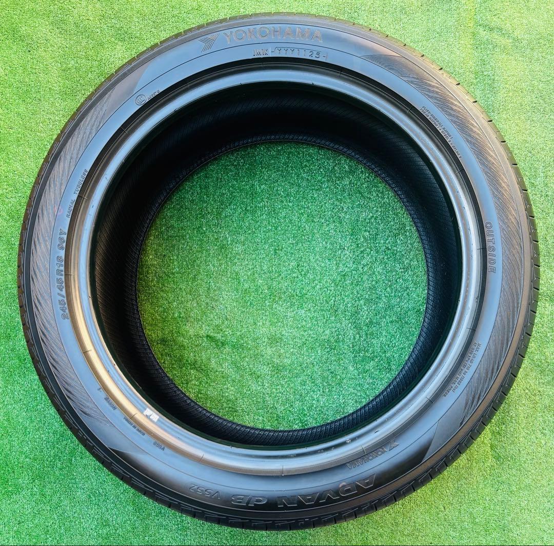 YOKOHAMA ADVAN 245/45R18 2025 年製 9~9.5分山