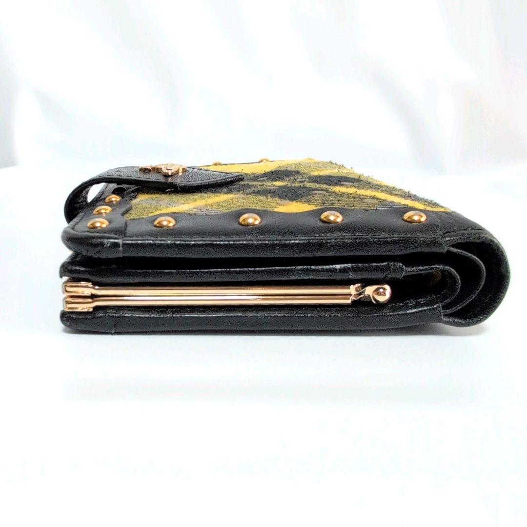 Vivienne Westwood 折り財布 オーブ スタッズ レザー 箱付き