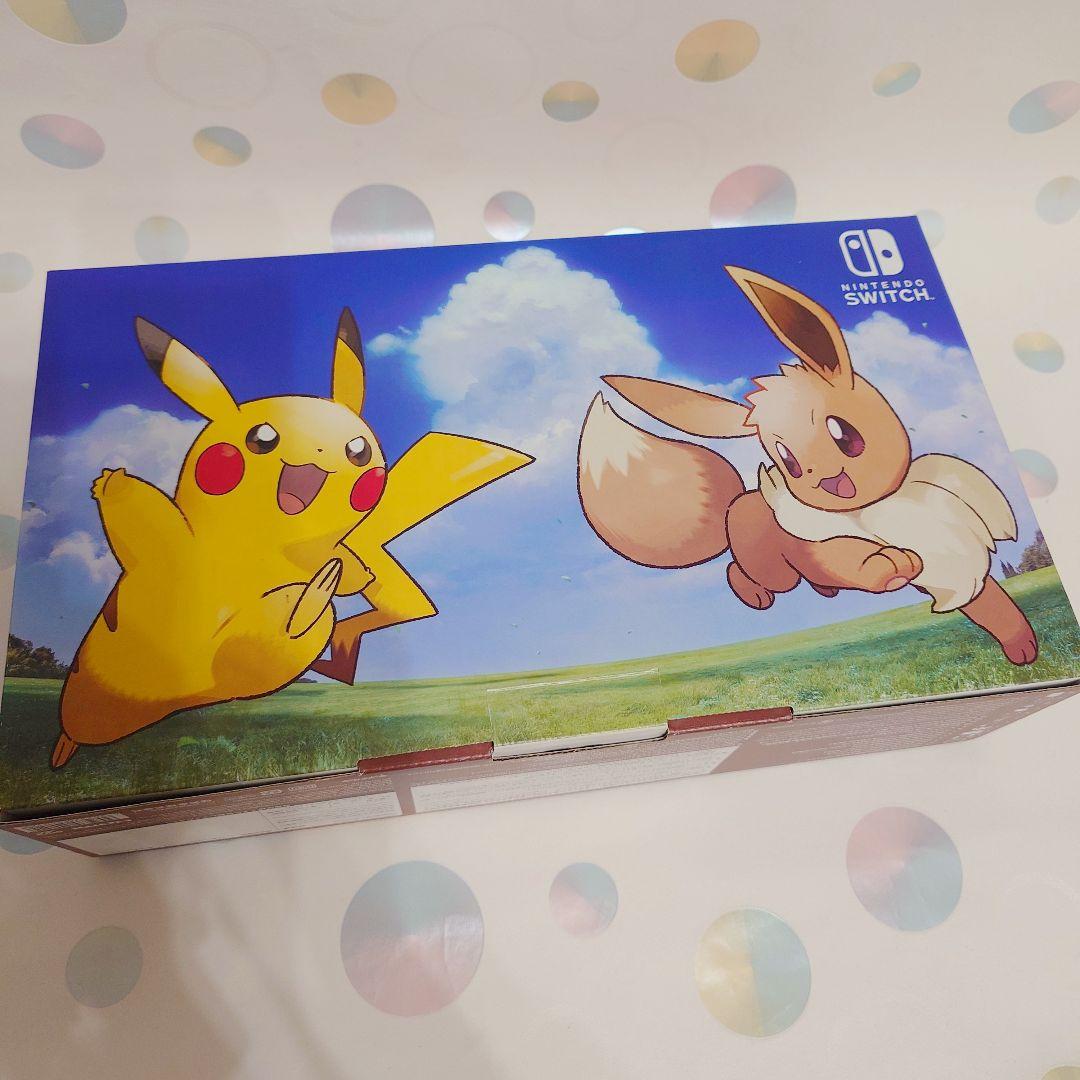 Nintendo Switch 限定デザイン（ピカブイ）本体のみ／箱あり