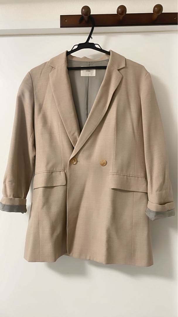 (美品）IENAウールクレープシャークイージージャケット
