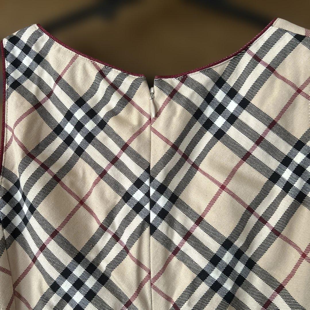 Burberry Blue Label チェック柄 ワンピース 36