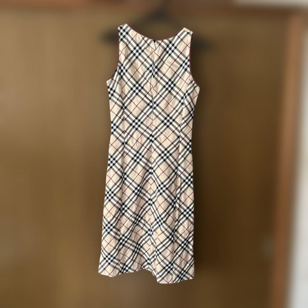Burberry Blue Label チェック柄 ワンピース 36