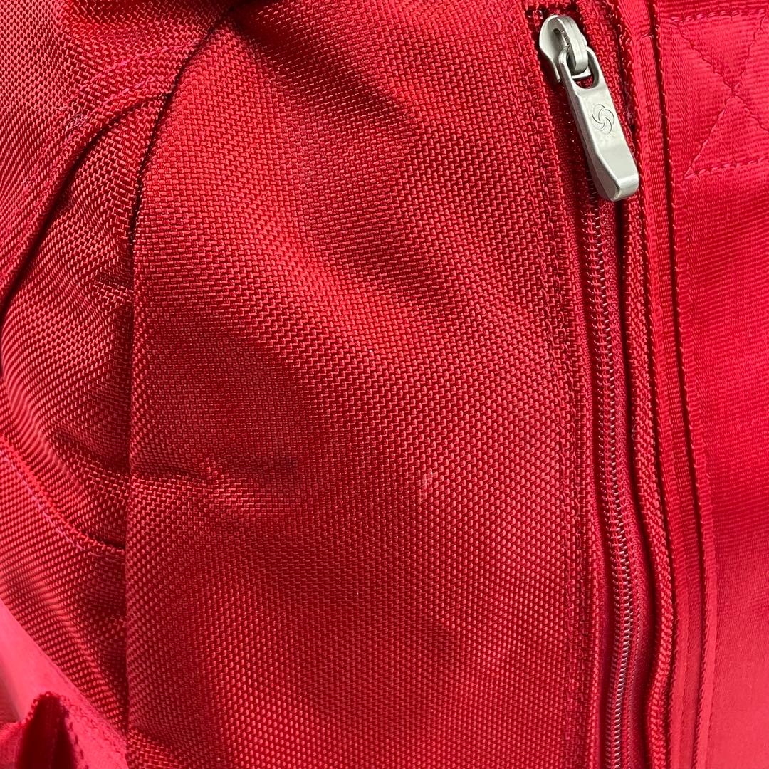Samsonite ボストンキャリーバッグ　3way レッド　ショルダー