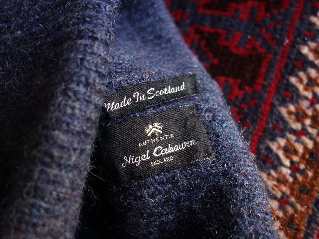nigel cabourn ビーニー ウールニットキャップ スコットランド製