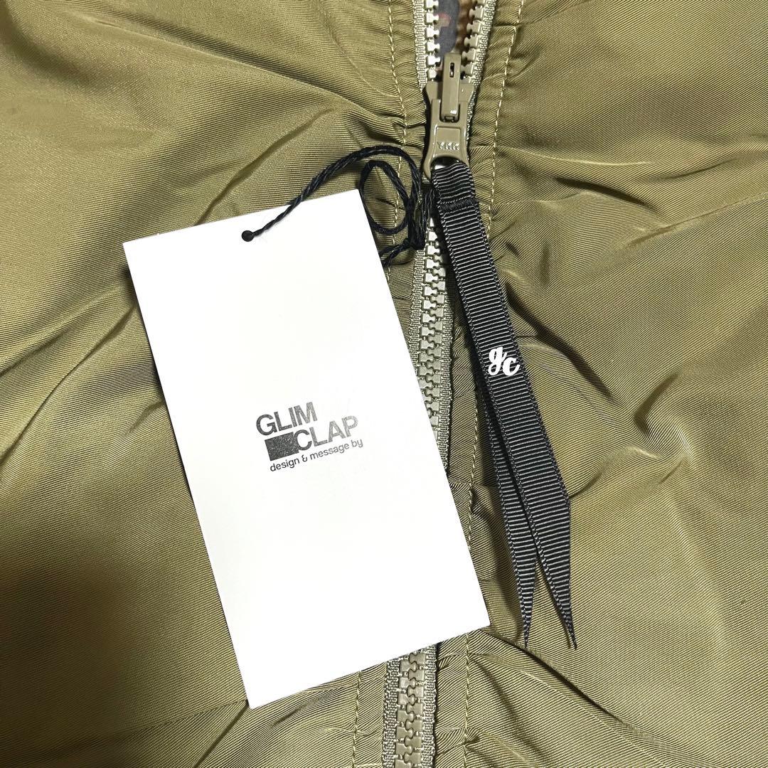 ✨新品未使用✨GLIM CLAP リバーシブル MA-1 ブルゾン レオパード