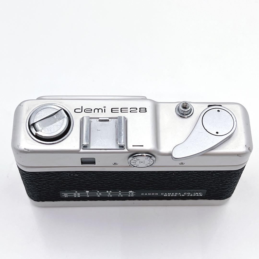 【良品】 Canon demi EE28 ハーフフィルムカメラ