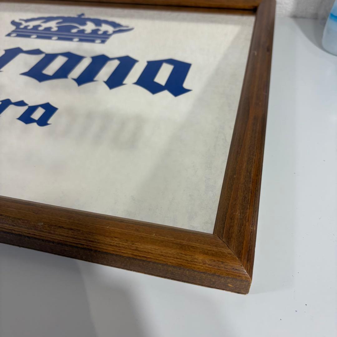 ビンテージ パブミラー コロナビール Corona Extra アンティーク 鏡