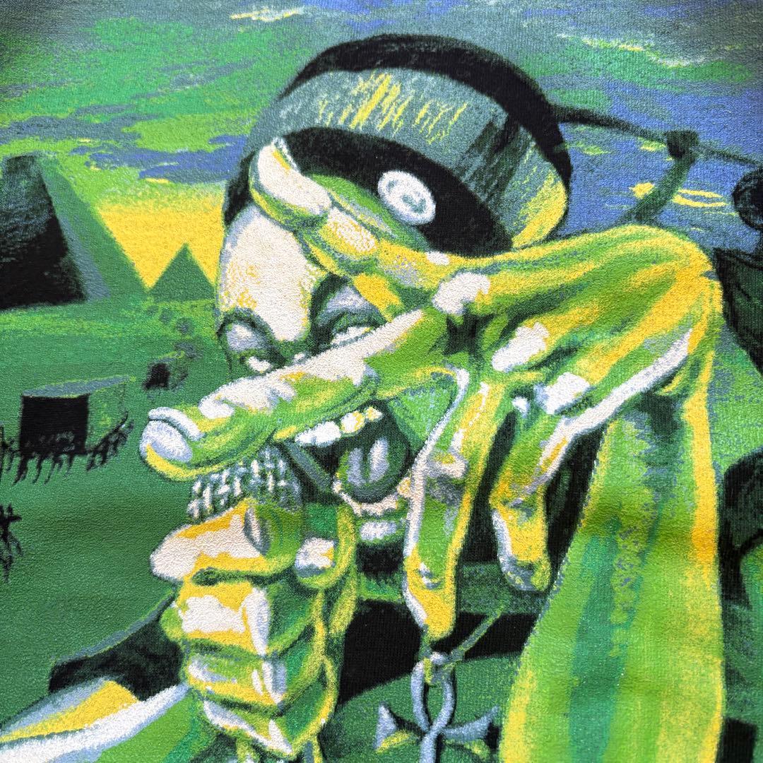 90s CONART コナート グラフィック Tシャツ ブラック ビンテージ