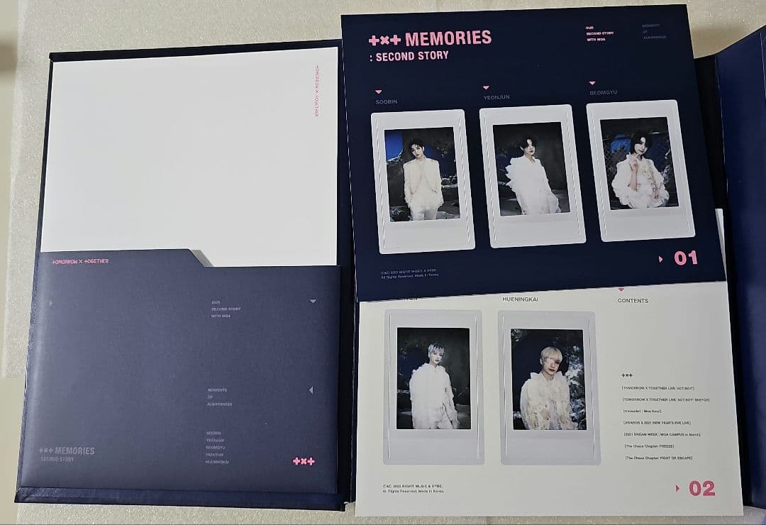 K-POP・アジア txt memories : second story