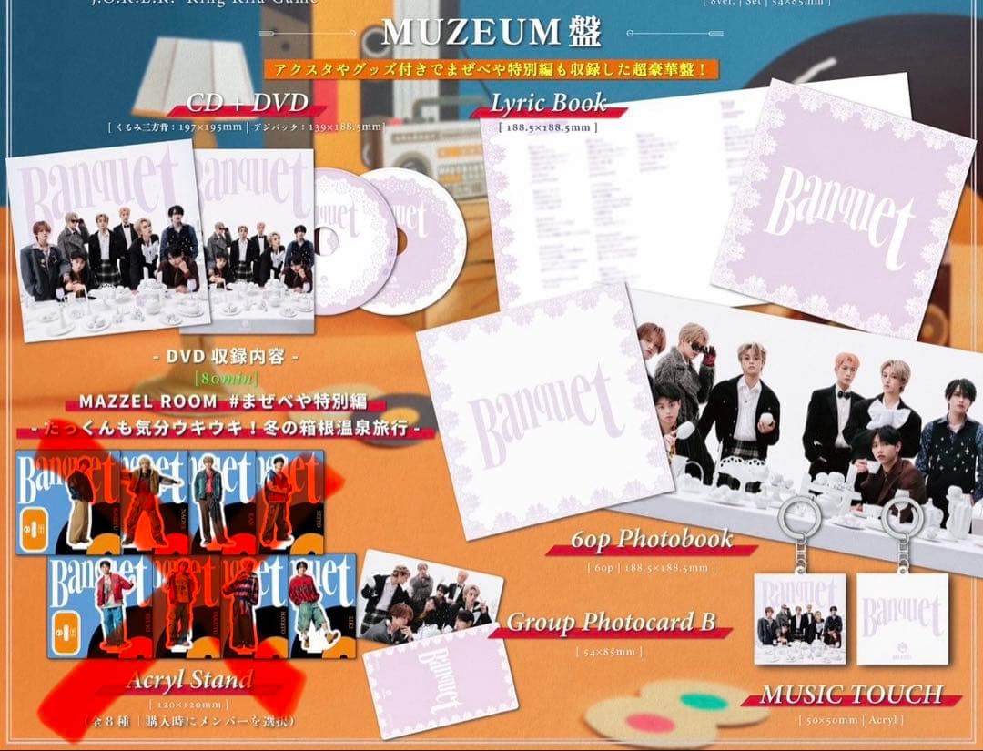 mazzel Banquet museum盤