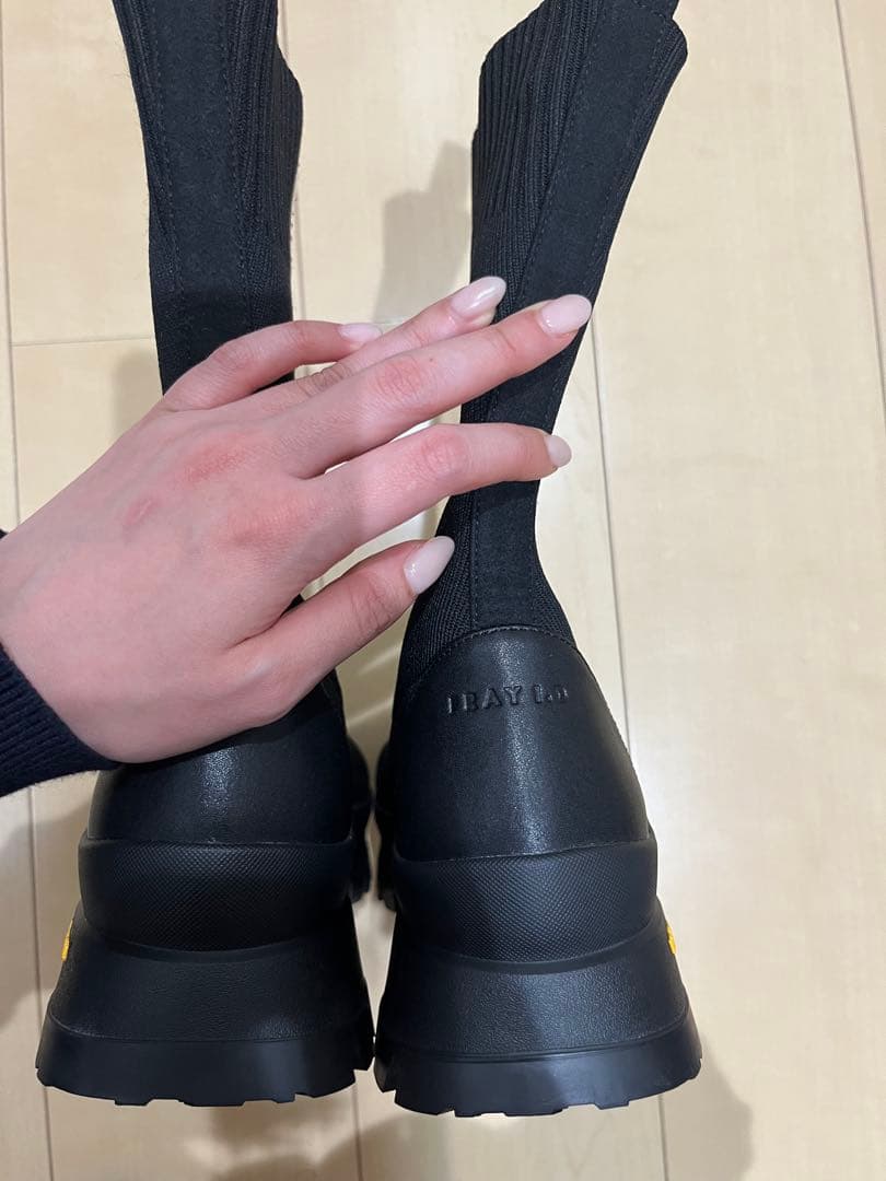 FRAY I.D vibramソールニットショートブーツ 37週末値下げ‼️