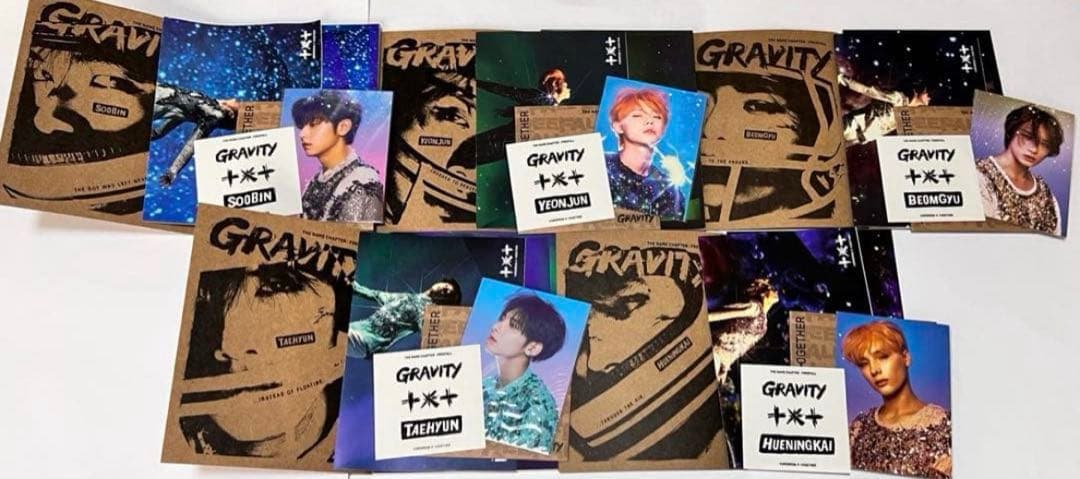 TXT トゥバ　TOMORROW FREEFALL CD セット